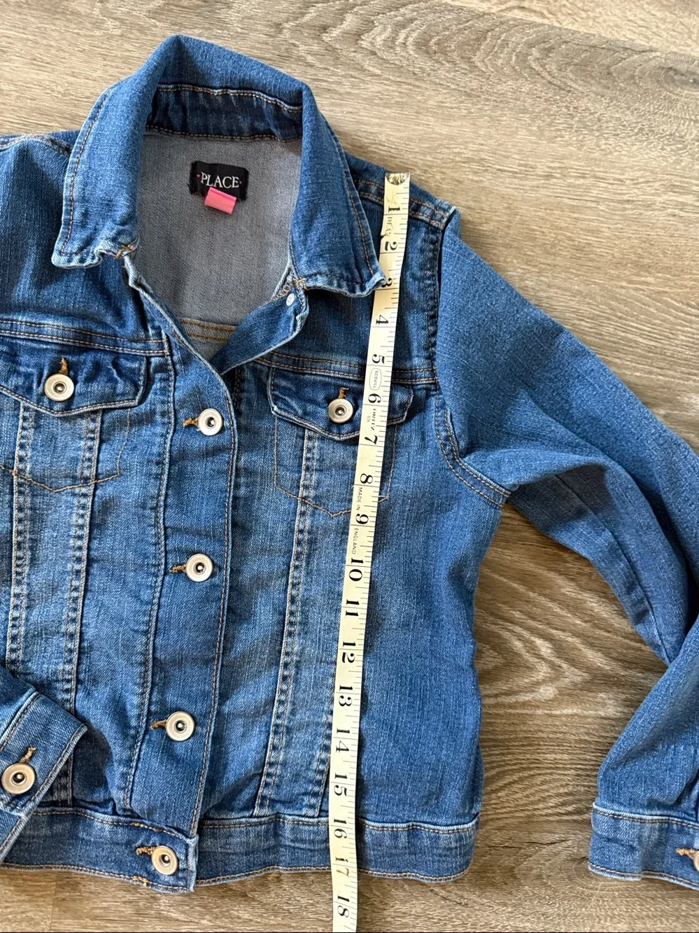 The Children's Place Medium Blue Denim Jacket. Classic and like new